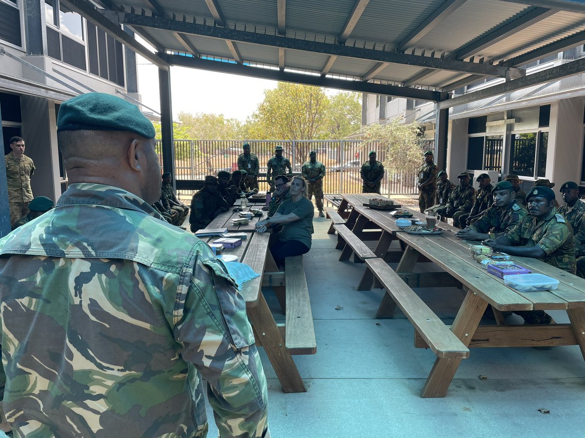 RevMattStuart's tweet photo. @DefenceAust &amp; @AustralianArmy chaplains are #forcemultipliers supporting relationships that strengthen the will to win. 
I am blessed to be a part of @3BrigadeTSV, with talented chaplains, who actively seek opportunities to develop relationships.

#positionedtoserve https://t.co/BLsZZFsbjq