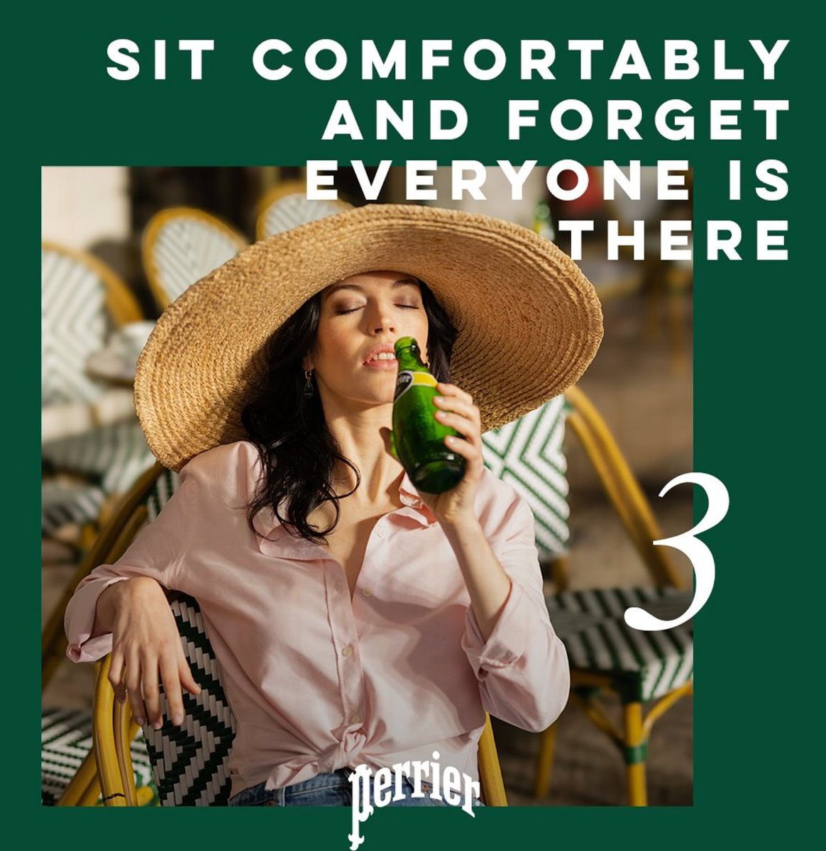 There are as many places to enjoy Perrier as there are places you can go, but on the terrasse, Perrier with a slice of lemon in a glass, is the perfect serve... PART 3 ⁠
⁠
#PERRIERTERRASSE #TERRASSE #ENJOYLIFE