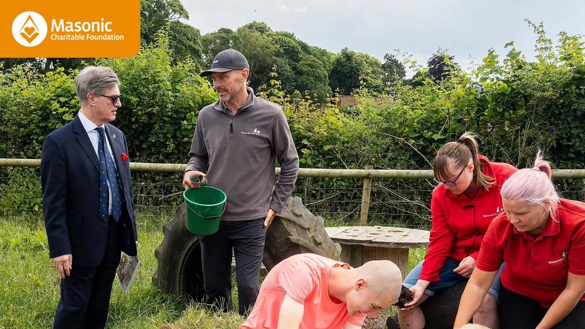 🐮🐷 For #ADHDAwarenessMonth, we're highlighting <a href="/whirlowhallfarm/">WhirlowHallFarm</a>. Our £54,000 grant helps 300+ local children with, or waiting for a SEND diagnosis overcome challenges. Time on the farm reduces anxieties. <a href="/wyfreemasons/">Yorkshire West Riding Freemasons</a>

⭐ More info: bit.ly/4e2olOA