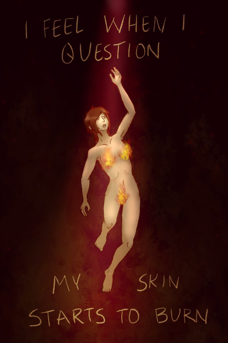 Rowan_Sylver's tweet photo. Had 'Fable' by @gigi4perez stuck in my head since release. It's beautiful.

Made a slight vent art, hope y'all enjoy.

[ #Digitalart | #Art | #Trans | #vent ] https://t.co/RR3n6SG1ug