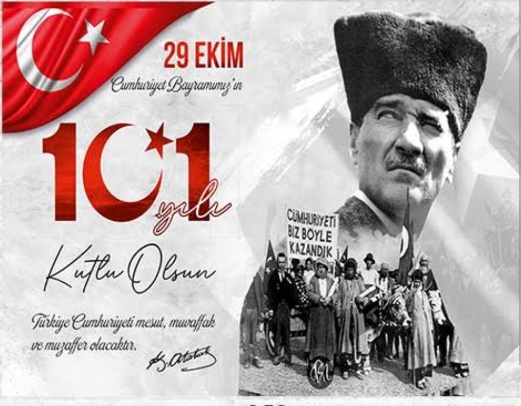 ibrahimkaya16's tweet photo. #Cumhuriyetin101Yılı https://t.co/yaOkCwdbCZ