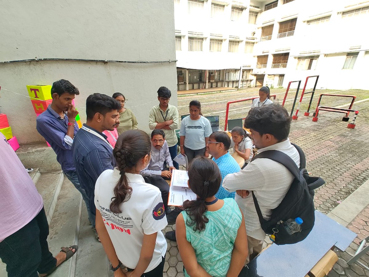 TeamThirdAxis's tweet photo. 🚀 Relentless Dedication! 🚀
🔹 Team Third Axis members are continuously pushing boundaries in drone innovation. Team Third Axis hard work is inspiring!
🔹 Grateful for the  support from our esteemed professors, Dr. Prashant J. Gaidhane and Prof. Samadhan Kulkarni.
#TeamWork https://t.co/tQJkxffLXY