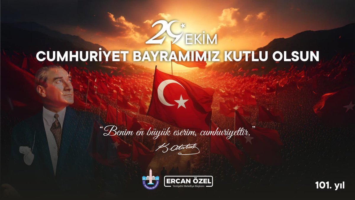 YAŞASIN CUMHURİYET
YAŞASIN TAM BAĞIMSIZ TÜRKİYE…

“Ey yükselen yeni nesil! İstikbal sizsiniz. Cumhuriyeti biz kurduk, onu yükseltecek ve yaşatacak sizsiniz.”

Ulu Önderimiz Gazi Mustafa Kemal ATATÜRK’ün, bizlere yüklediği sorumluluğun farkındayız. Cumhuriyetimizi yükseltecek ve