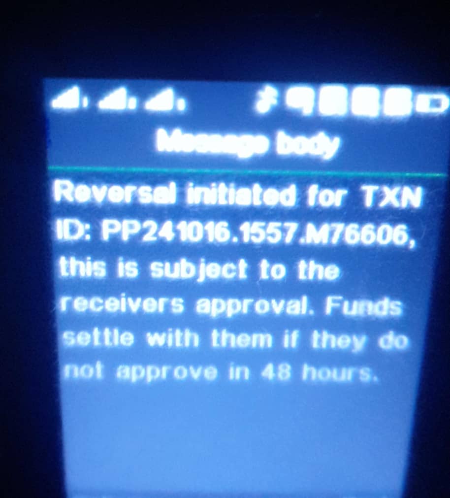 JenhandeboJ's tweet photo. @Airtel_Zambia @Priscachaway I did a reversal transaction but till today nothing to my account.... Could you help me please it is real headache https://t.co/GPscoIG7eQ