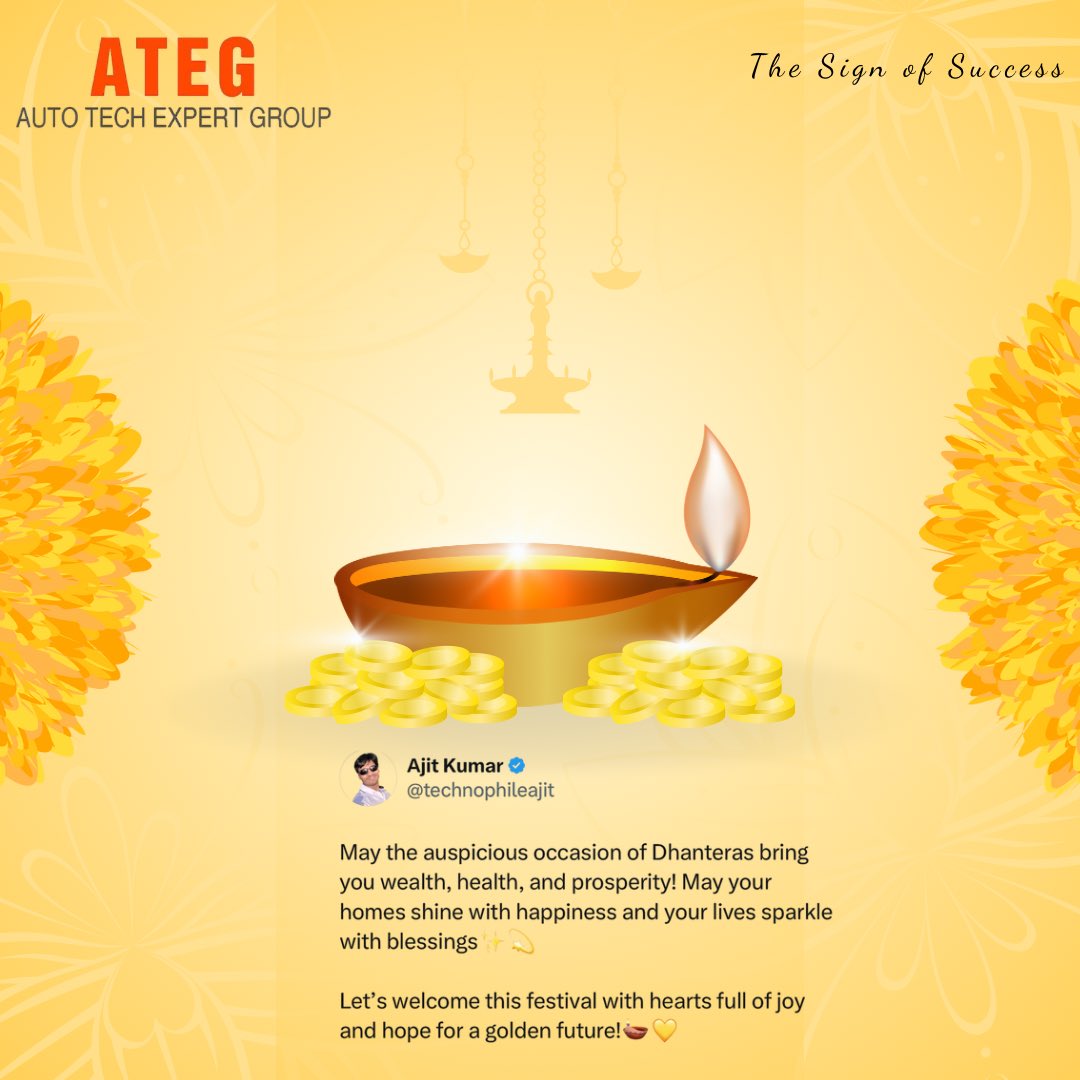 ategtraining's tweet photo. Happy Dhanteras✨💫 https://t.co/1ZWg8kf9ZP
