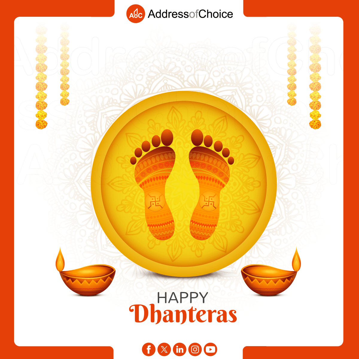 AddressofChoice's tweet photo. Happy Dhanteras! Let’s gather and celebrate the abundance in our lives and the love that binds us together.

#dhanteras #happydhanteras #dhanteraswishes #dhanteraspooja #dhanteraspuja #dhanterascelebration #dhanterasday #dhanterasgift https://t.co/hCavNfZCsP