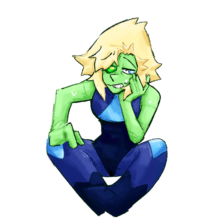 Masked_Tako's tweet photo. Random peridot oc that's a bit subpar from your average era 1 peridot... 

#StevenUniverse #RenewStevenUniverse #gemoc https://t.co/JIqO3BGfok