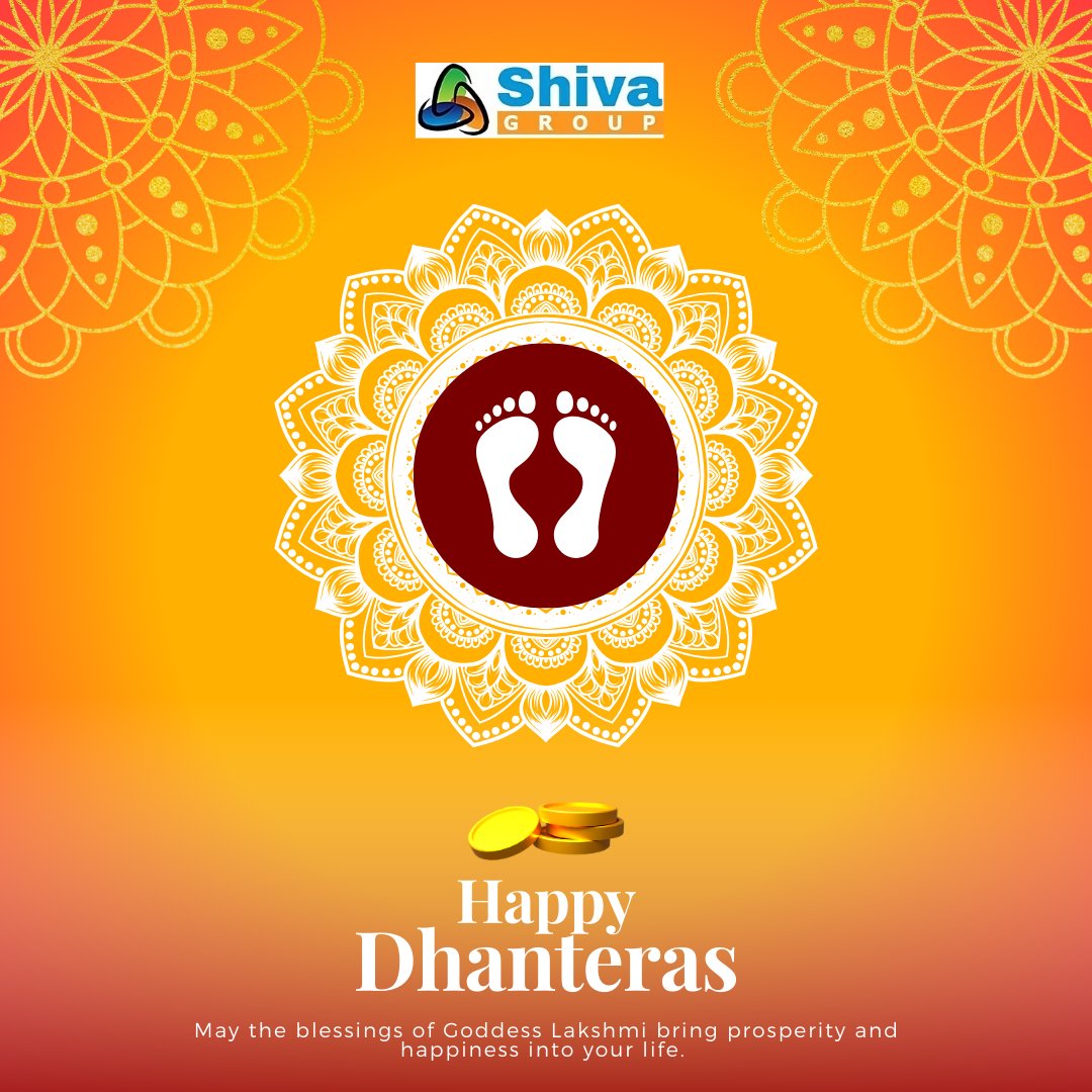Wishing you a sparkling Dhanteras filled with wealth, prosperity, and the blessings of health and happiness. May this festive season light up your life with success and good fortune!✨💰
#HappyDhanteras