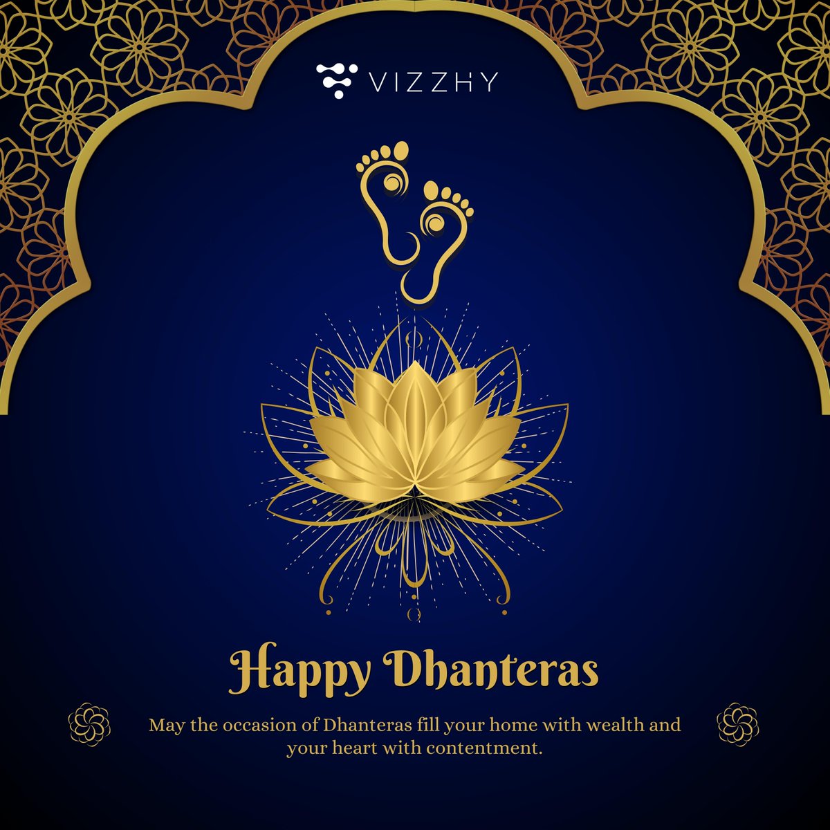 Shining bright this Dhanteras! May your home be filled with wealth, health, and happiness.