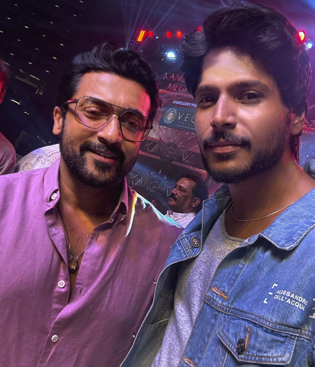 My 1st Hero <a href="/Suriya_offl/">Suriya Sivakumar</a> anna ♥️
From Being his 16th assistant Dir in Vaaranam Ayiram/ S/O Krishnan to Him treating me like his own at The 
#Kanguva Vizag event,the man has always been the same..thank you for always setting the right example with Kindness,Humility and HarkWork ♥️