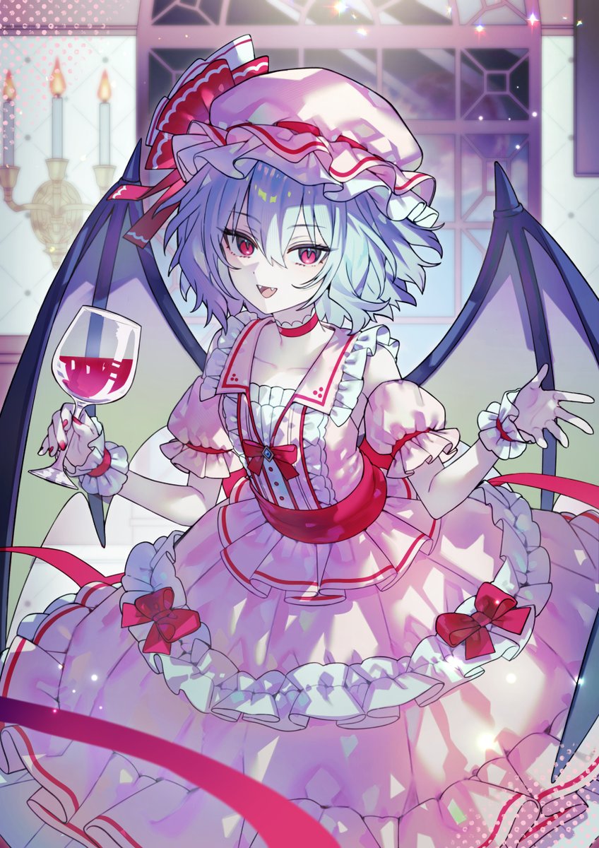 🦇🍷✨ #レミリア・スカーレット #東方Project