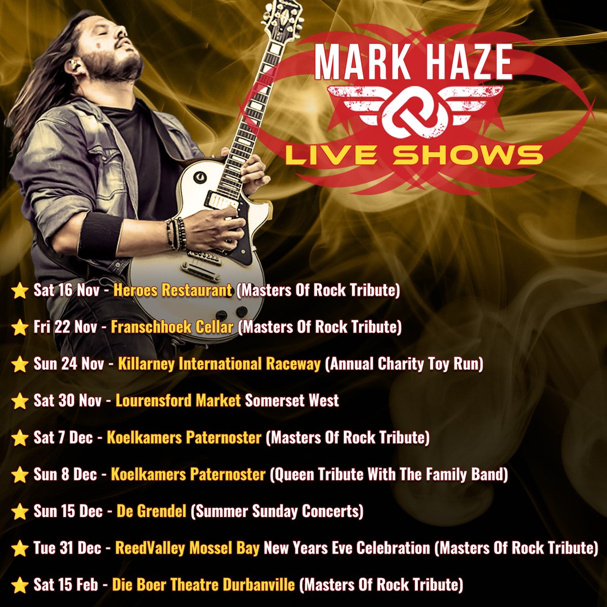 MARK HAZE tweet media