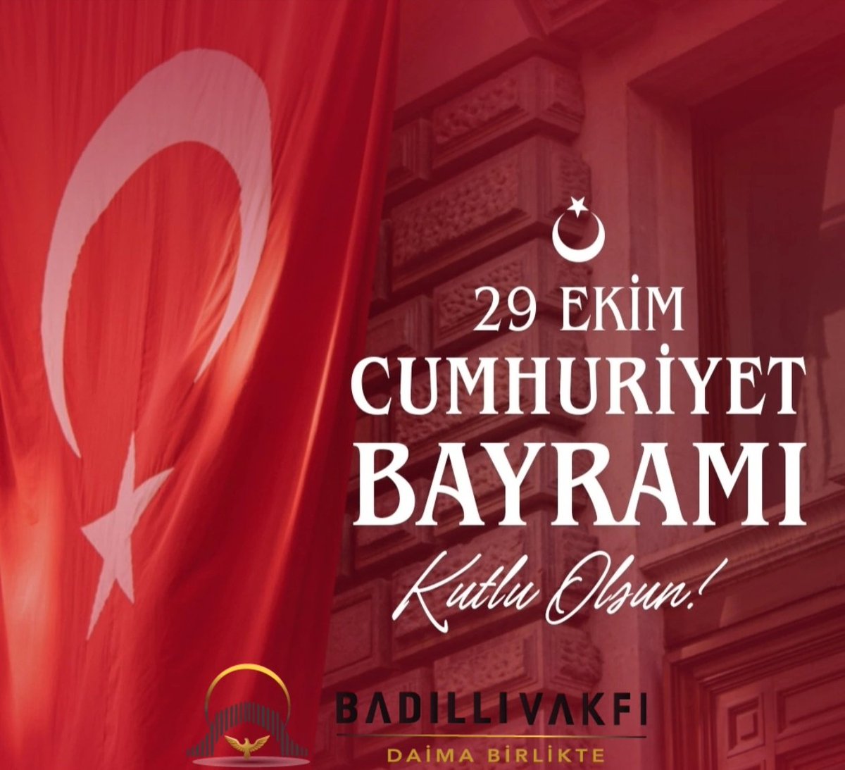 Cumhuriyetimizin 101. yılı kutlu olsun 🇹🇷