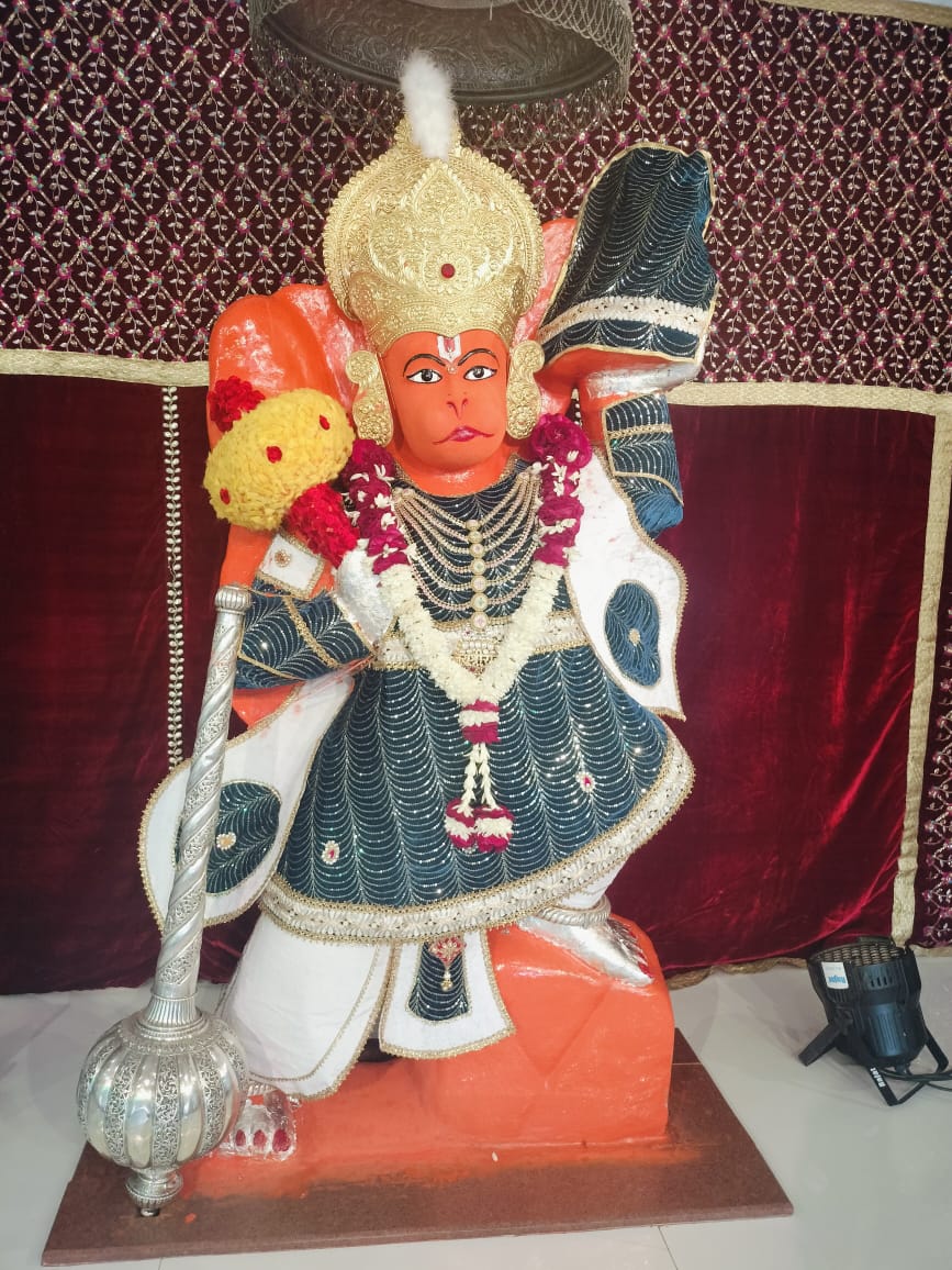 "आज के दर्शन"
श्री पित्रेश्वर हनुमान धाम, इंदौर
जय श्री राम 🙏 🚩