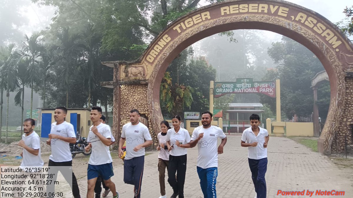 Celebrating #Rashtriya_Ekta_Diwas by organizing #Run_for_Unity, today on 29.10.2024 in and around Orang NP&amp;TR.
<a href="/CMOfficeAssam/">Chief Minister Assam</a> <a href="/cmpatowary/">Chandra Mohan Patowary</a> <a href="/assamforest/">Assam Forest Department</a> <a href="/ntca_india/">National Tiger Conservation Authority</a> <a href="/mkyadava/">mkyadava</a> <a href="/pradiptabaruah/">pradipta baruah</a>
