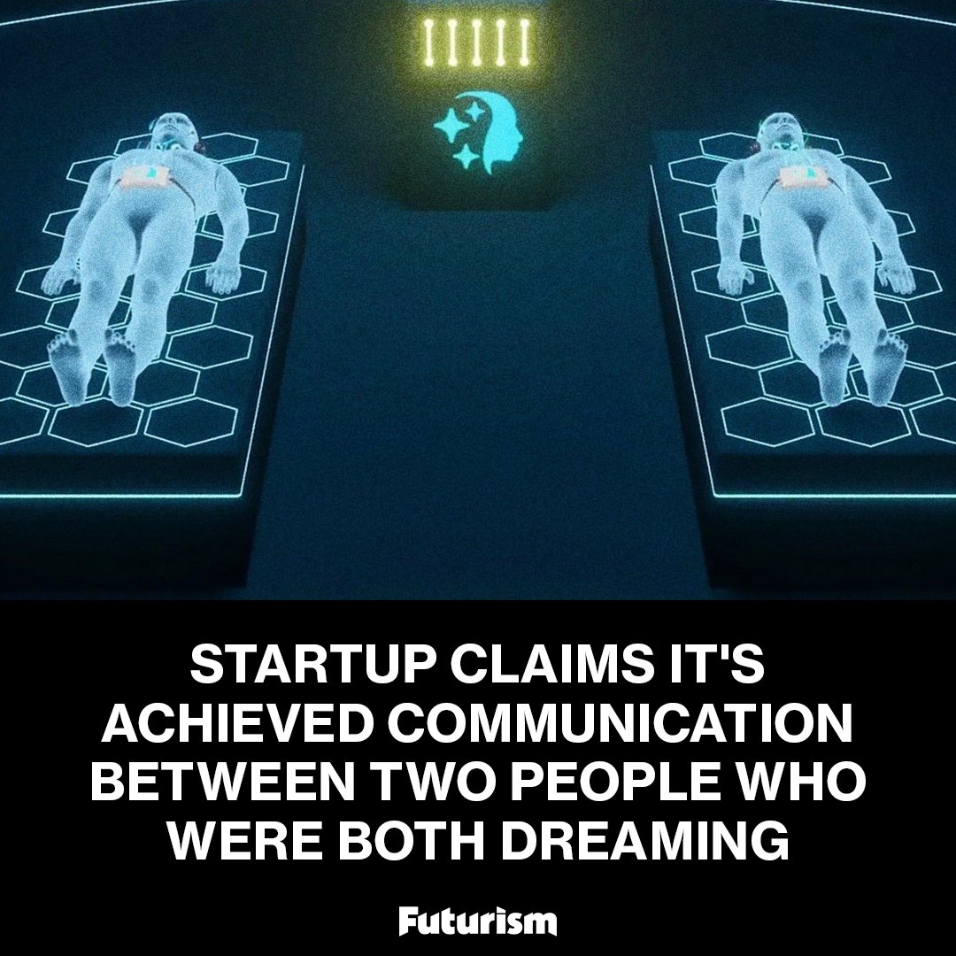 "Our server detected his reply and confirmed that it was right. And when the next person found herself in a lucid dream, we sent his answer to her, and she repeated it as well." trib.al/jtlbquQ