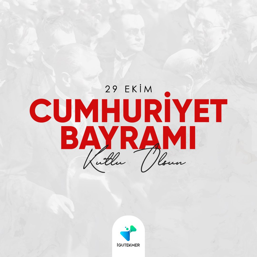Cumhuriyet’in ışığı tam 101 yıldır bize güç veriyor, yolumuzu aydınlatıyor, yarınımıza ışık oluyor. 

Nice 101 yıllara. Büyük Önderimiz Mustafa Kemal Atatürk’ün bize miras bıraktığı Cumhuriyet ile hep ileriye.🇹🇷

#İGÜTEKMER #cumhuriyetbayramı #29ekim