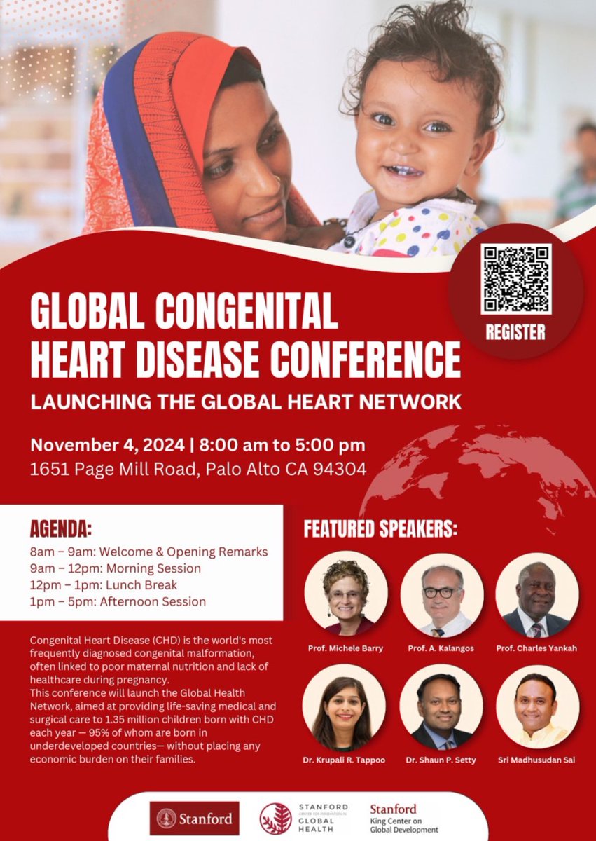Bistra Zheleva 🫀❤️ (@bzheleva) on Twitter photo I’m excited to present about <a href="/CHeartLink/">Children's HeartLink</a> capacity building and advocacy work in this <a href="/StanfordCIGH/">Stanford Center for Innovation in Global Health</a> hybrid conference next week on global efforts in pediatric and congenital cardiac care.
#CHD #RHD
Join here: web.cvent.com/event/d2a9d26e… I’m excited to present about <a href="/CHeartLink/">Children's HeartLink</a> capacity building and advocacy work in this <a href="/StanfordCIGH/">Stanford Center for Innovation in Global Health</a> hybrid conference next week on global efforts in pediatric and congenital cardiac care.
#CHD #RHD
Join here: web.cvent.com/event/d2a9d26e…