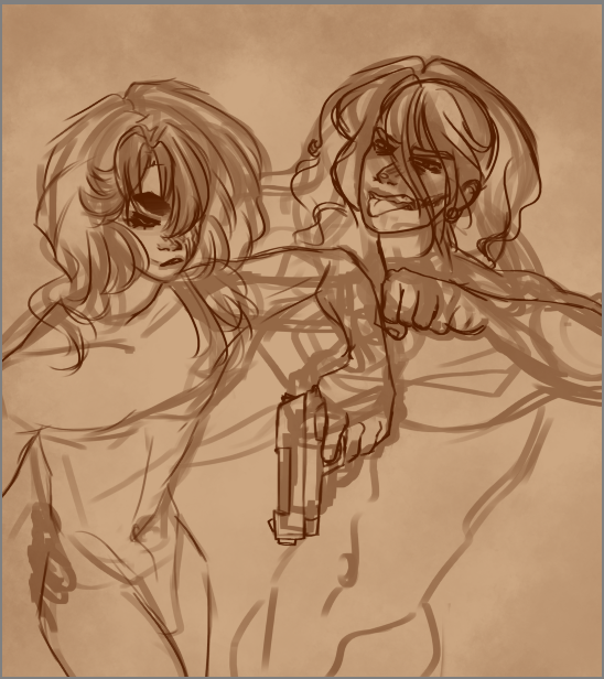 vampre_val's tweet photo. #Actuallyinfected #Actuallyinfected2024 Day 4: Scrapped. First one is the new piece, also unfinished cuz I'm lazy, and second one is the old one. <3 https://t.co/srDdNgQp8d