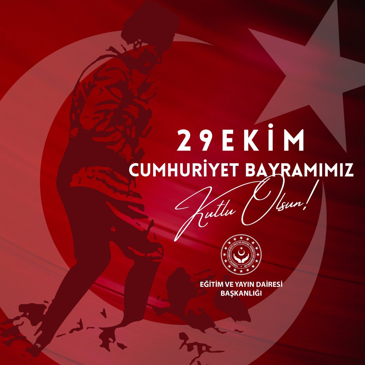 Bayramların en büyüğü, #CumhuriyetBayramı kutlu olsun!

<a href="/tcailesosyal/">T.C. Aile ve Sosyal Hizmetler Bakanlığı</a> <a href="/MahinurOzdemir/">Mahinur Özdemir Göktaş</a>