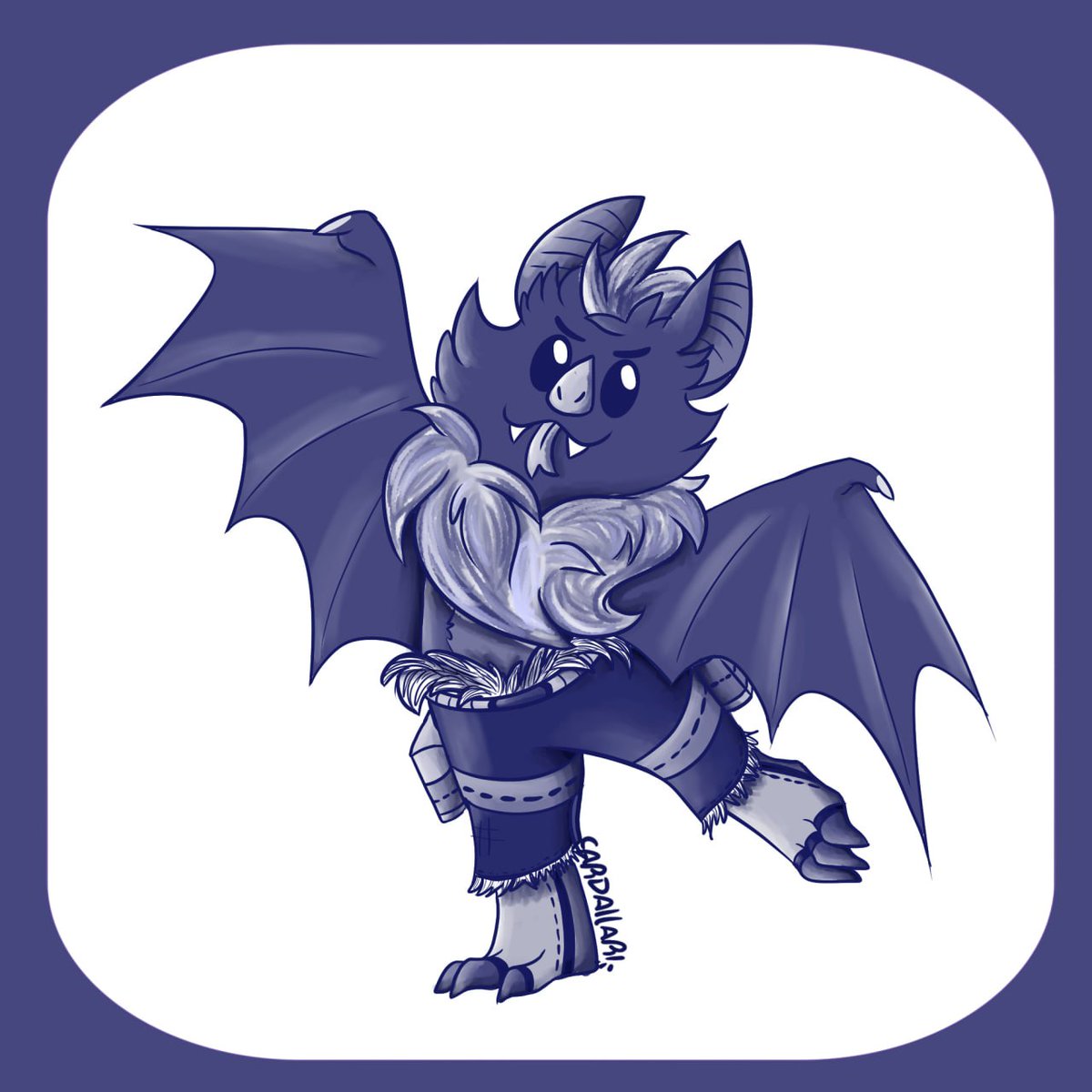 AriMianCardall's tweet photo. Furtober 2024 Day 16 - Chibi

#furtober #furtober2024 #chibi #bat https://t.co/aA3Yz1pwoO