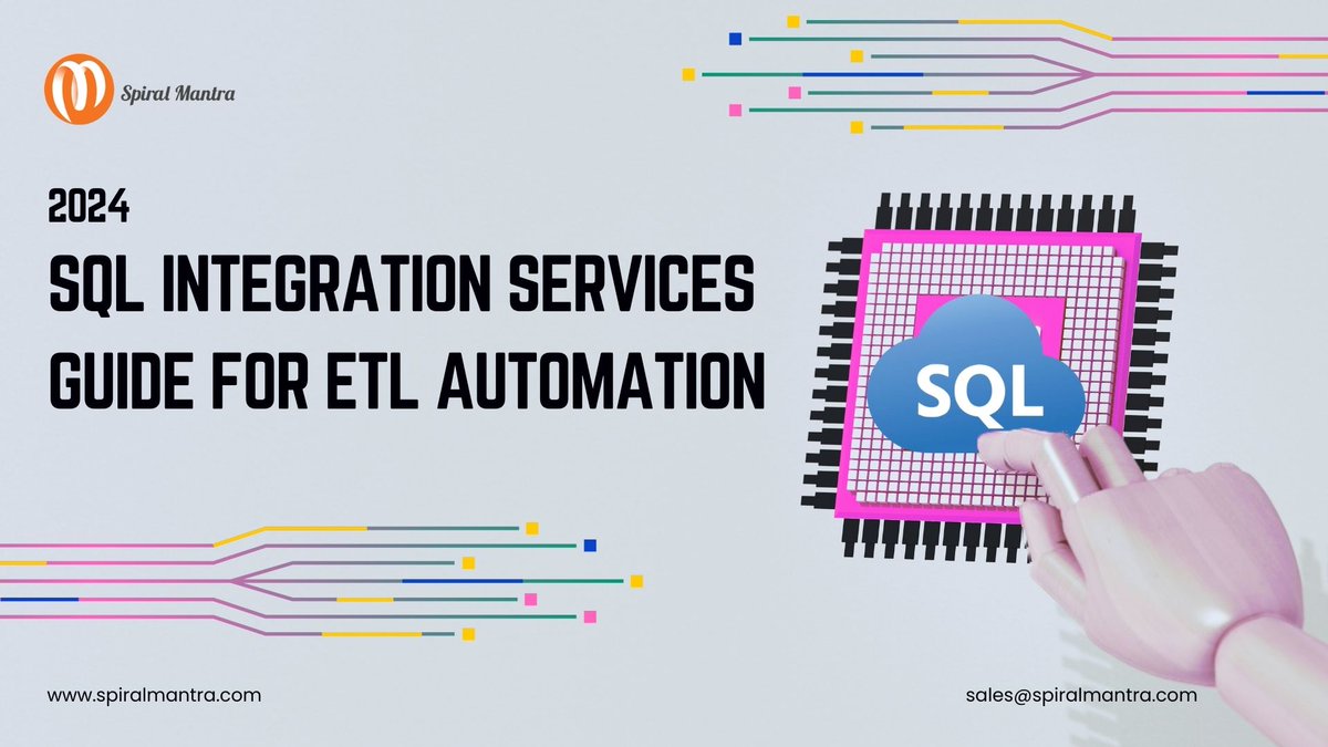 spiral_mantra's tweet image. Enhance your ETL automation with the 2024 SQL Integration Services Guide. This guide serves as a vital tool for optimizing your data workflows and achieving seamless integration.
#ETLAutomation #SQLIntegration #DataManagement #SQLIntegrationServices #ETL #DataOptimization