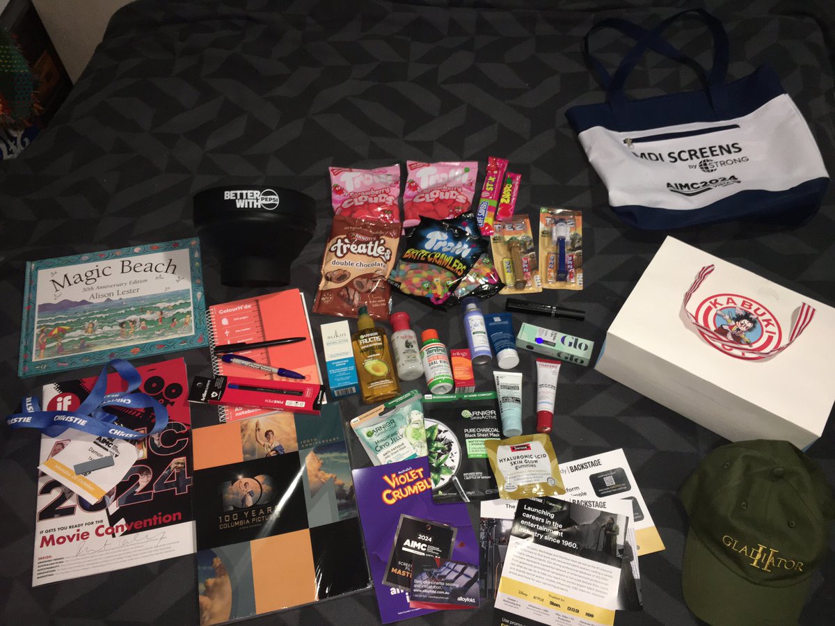 I was invited to the Star Casino to attend the AIMC, got a bunch of swag and met some cool people