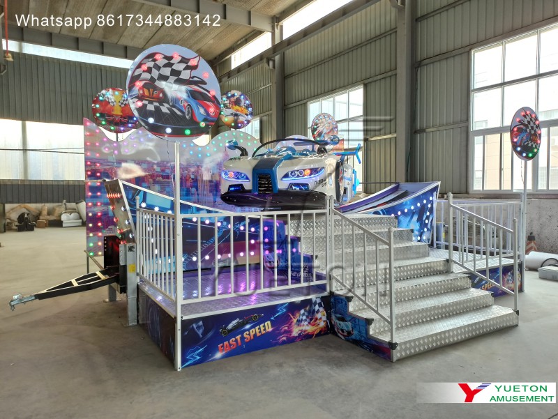 yuetonkaty's tweet photo. Portable Flying car ride with trailer, movable make money machine📷📷 ,  manufacturer direct sale
For more details, please contact my whatsApp  → https://t.co/tTOk5NUThn
Capacity: 8 person
Cover Area: 6*9m
#amusementrides #amusementride #flyingcarride #amusementequipment https://t.co/esnJUP81vS