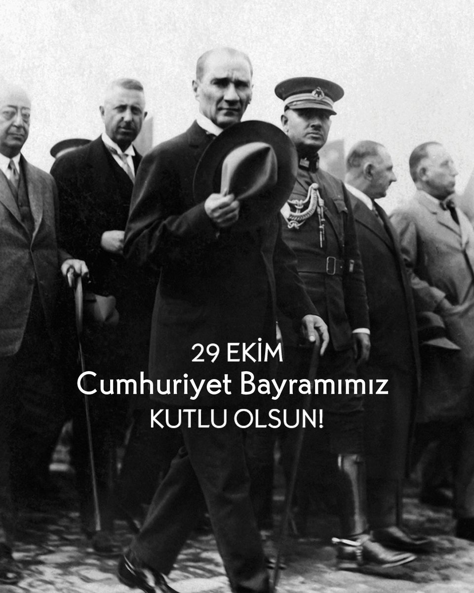 101 yaşında da cumhuriyet hiç olmadığı kadar dinç, coşkulu ve hür! 🫶🏻 🇹🇷 Ulu Önder Mustafa Kemal Atatürk bu mutlu haberi 101 yıl önce bugün vermişti 🙏🏻

İyi ki doğdun cumhuriyet, iyi ki varsın!✨🇹🇷

#yvesrocher #29ekimcumhuriyetbayramı #cumhuriyet101yaşında