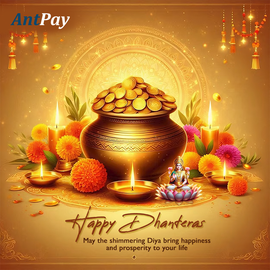 AntworksMoney's tweet photo. May prosperity and joy pour over your life as this festival of wealth starts. Happy Dhanteras!
#Antpay #happydhanteras #Dhanteras #Dhanteras2024 #festival https://t.co/wT8VbG3eVu