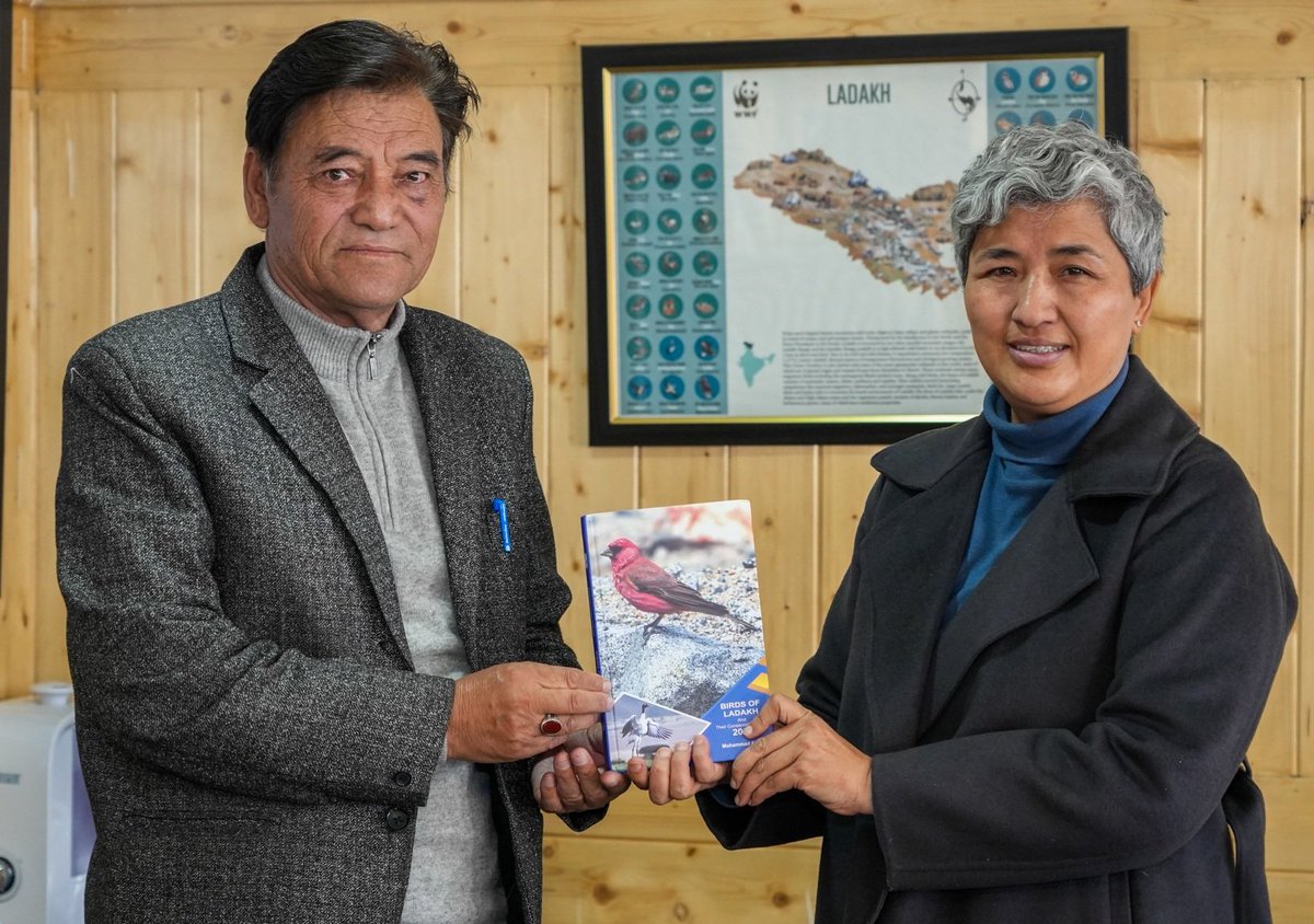 Secretary UT Ladakh (@ladakhsecretary) on Twitter photo 'Birds of Ladakh and their conservation status 2024', a priceless collection of photographs by Mohammad Abbas, former Div Forest Officer, along with detailed research.
<a href="/DIPR_Kargil/">DIPR Kargil</a>
<a href="/DIPR_Leh/">DIPR Leh</a> <a href="/ddnewsladakh/">DD NEWS LADAKH</a> <a href="/airnewskargil/">Radio News Kargil</a> <a href="/prasarbharti/">AIR News Leh</a> <a href="/Team_eBird/">eBird</a> 'Birds of Ladakh and their conservation status 2024', a priceless collection of photographs by Mohammad Abbas, former Div Forest Officer, along with detailed research.
<a href="/DIPR_Kargil/">DIPR Kargil</a>
<a href="/DIPR_Leh/">DIPR Leh</a> <a href="/ddnewsladakh/">DD NEWS LADAKH</a> <a href="/airnewskargil/">Radio News Kargil</a> <a href="/prasarbharti/">AIR News Leh</a> <a href="/Team_eBird/">eBird</a>