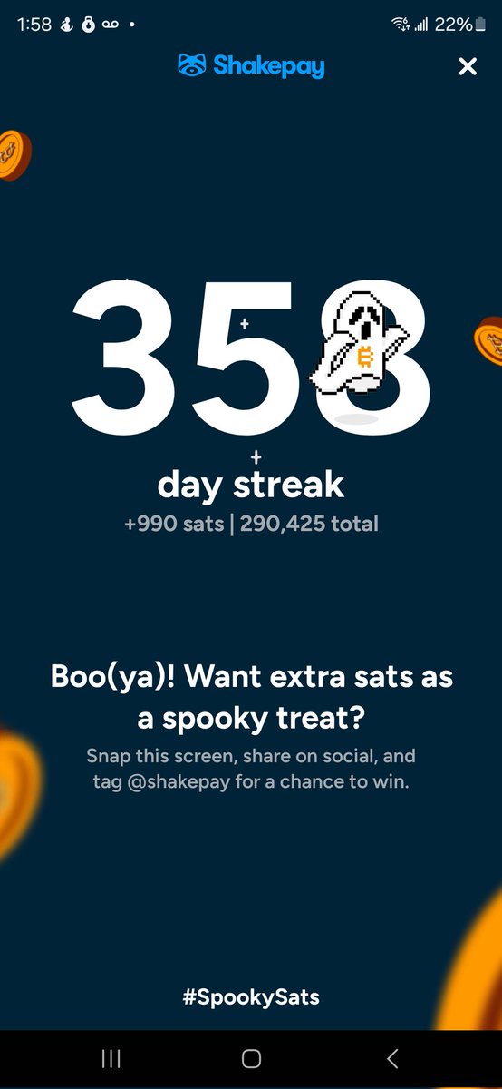 HamidIsmaili's tweet photo. 358 day streak and counting. @shakepay , what's the record? I will break it.... That's my target.... https://t.co/xfozq2s1h8