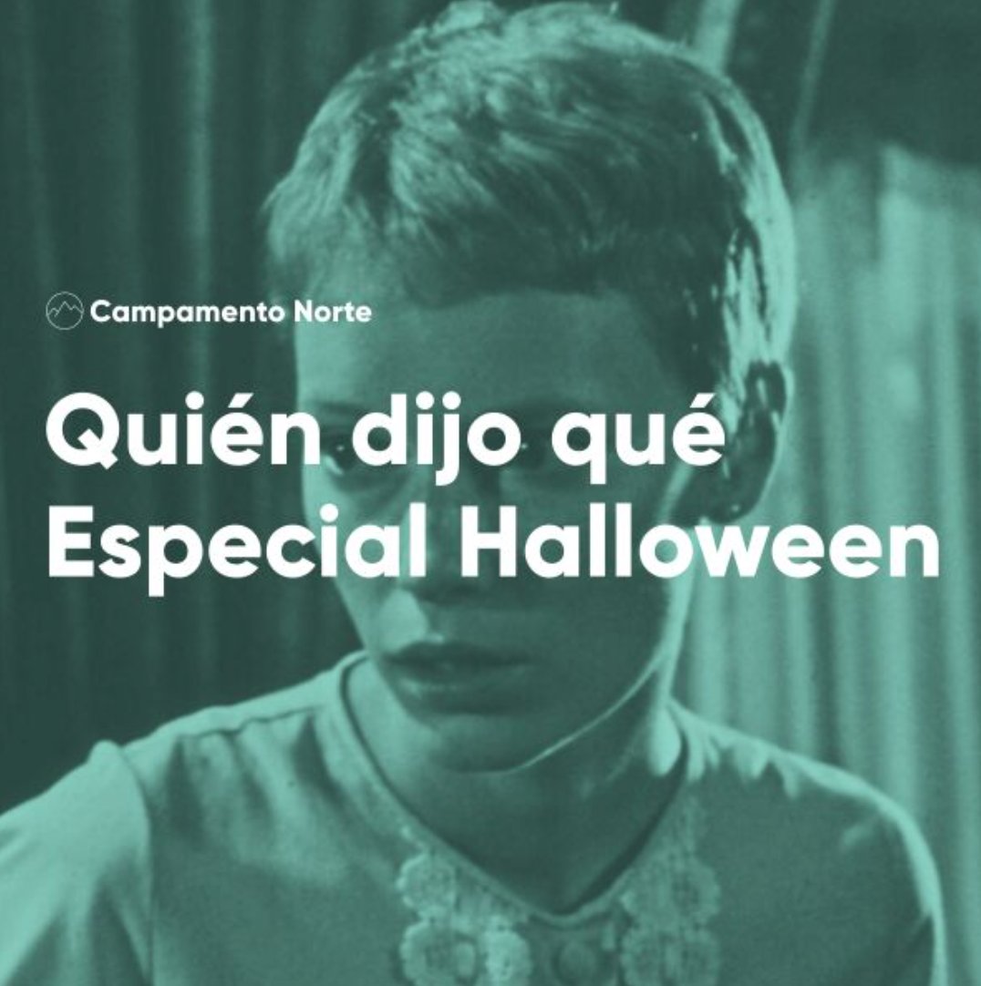 👻 Las películas de terror no tratan sólo de sustos, de muertos o de sangre. Detrás de cada una de ellas, hay momentos cruciales en la vida, acompañados de frases que nos ponen los pelos de punta y que cada vez que recordamos nos producen escalofríos 🎃campamentonorte.com/cursos/quien-d…