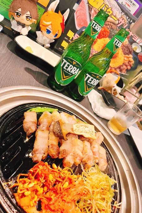 クラブではない(戒め) 肉美味しかった カラーのものいっぱいたべた