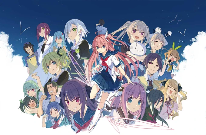 "Ao no Kanata no Four Rhythm 10th Anniversary Box" has been announced which will include the original game, EXTRA1, and EXTRA2 with 4K support and will release on March 28, 2025.The games will add in console-exclusive events as well as new R18  