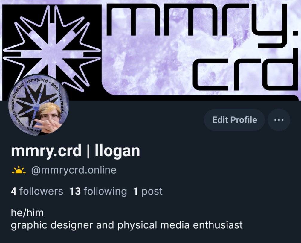 bsky.app/profile/mmrycr…
I finally made an account on the sky app because I could link my domain lmao
who on this thing?