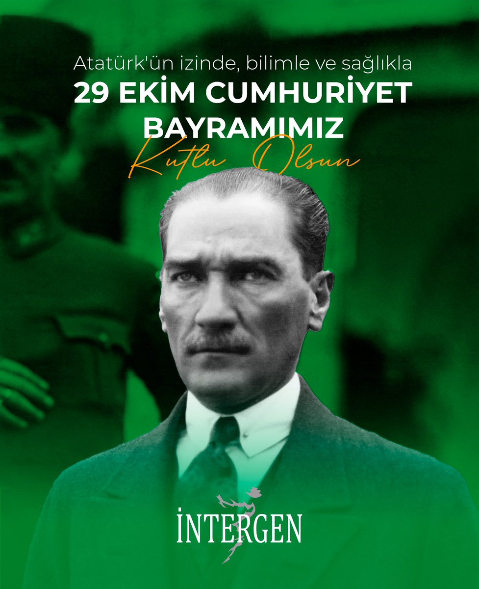 Intergengenetic's tweet photo. 29 Ekim Cumhuriyet Bayramımız kutlu olsun! 🇹🇷

#INTERGEN #29Ekim #CumhuriyetBayramı https://t.co/KJks0UELiw