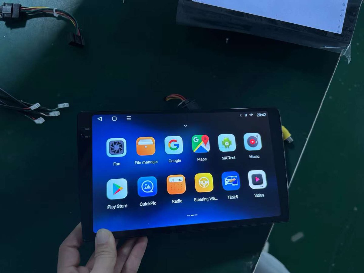 EricLee88741288's tweet image. 9inch and 10inch 2K Android Screen 
2000*1200 Resolution
Full laminating process
Configuration: TS10 TS18 FYT7862S FYT8581
8Core 4G DSP CarPlay 
Full laminating screen
OEM order Available
#CarAccessories #AutoAccessories #OtoAccessories #VehicleAccessories #TS18 #TS10 #fyt7862s