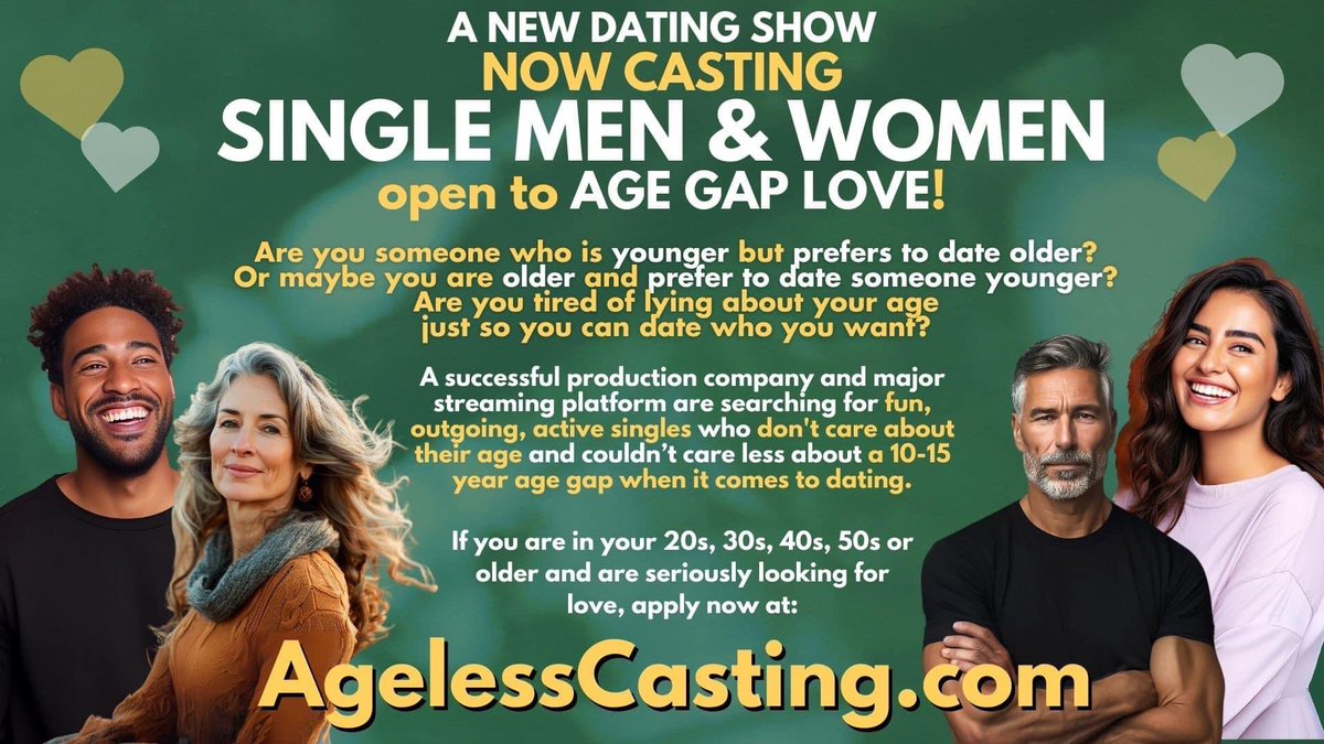 russellbcasting's tweet photo. CASTING AN EXCITING NEW SHOW!!! 
Tell your SINGLE FRIENDS!!! 

Share! Share! Share! https://t.co/ONhH9lPh2h