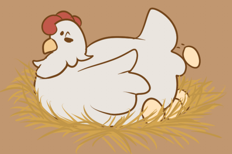 hehe chicken
