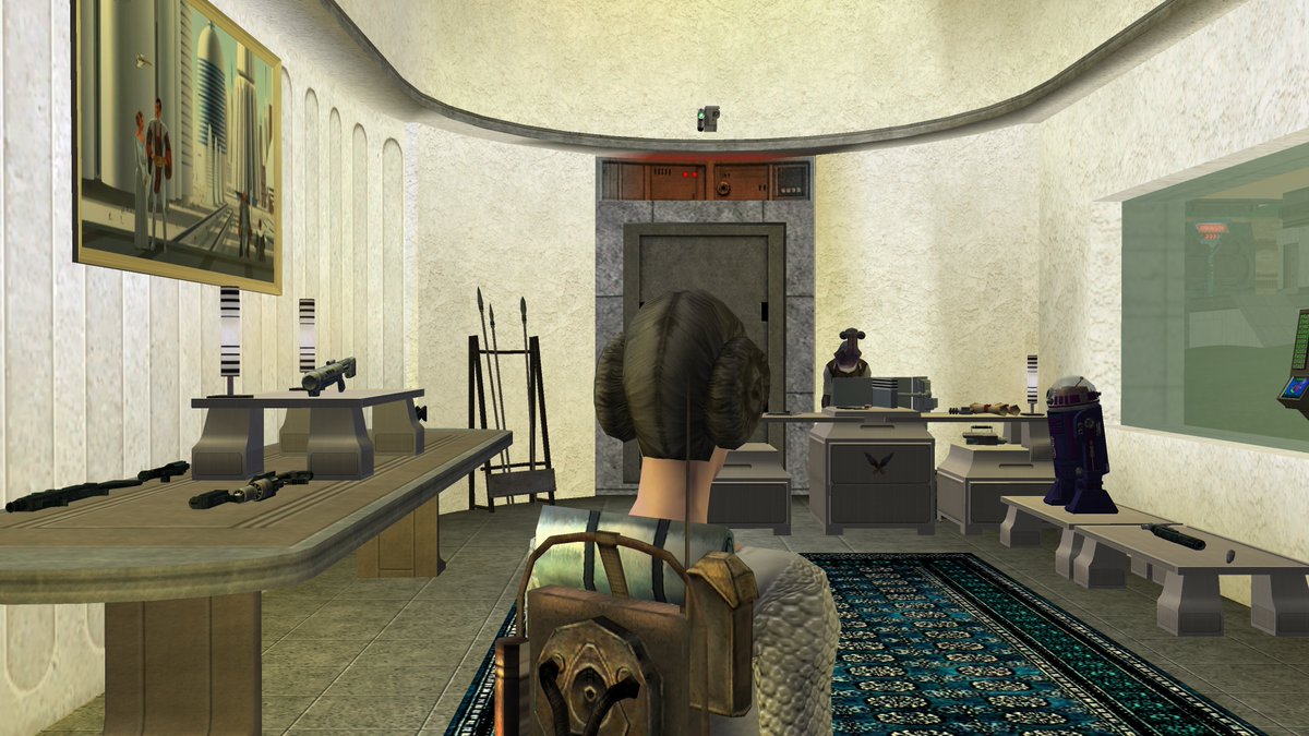 Mythor's tweet image. Me: Sure, I&apos;ll take part in the home decoration competition if nobody else will. It won&apos;t take me very long...
*six hours later*
Me: Oops. Hey, maybe I&apos;ll win? 🙃
#StarWarsGalaxies #SWGEmu