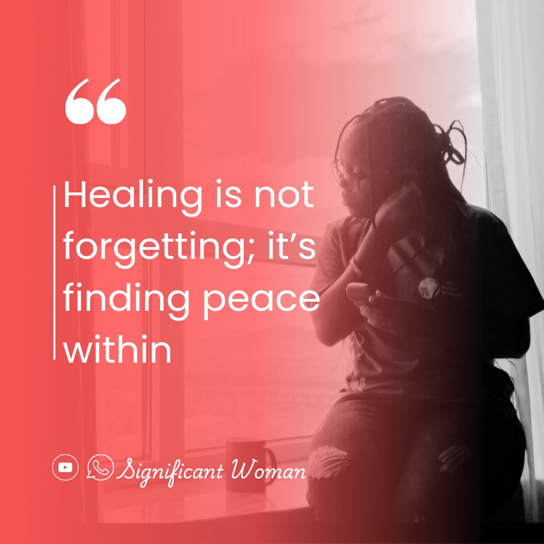 Edythkevalla's tweet photo. Be intentional about finding that peace, and that will be one step towards healing https://t.co/Es30hm54Z4