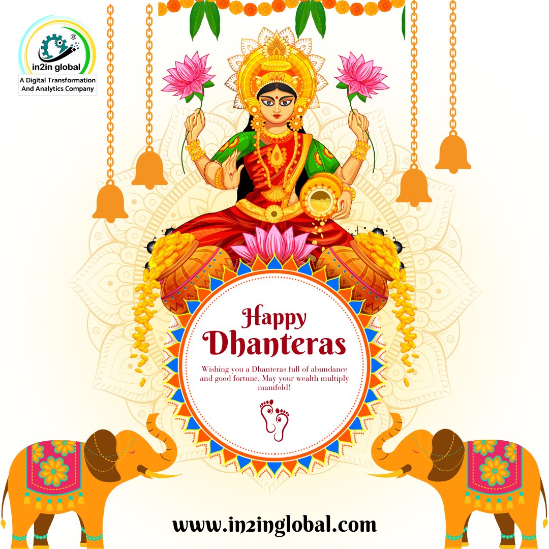 This Dhanteras, invest in a brighter future with In2In Global! ✨💼

🌟 May this auspicious occasion bring you wealth, wisdom, and a journey toward excellence.

Wishing everyone a Dhanteras filled with fortune and progress! 🪔😊

#Dhanteras #In2InGlobal #InvestInYourFuture