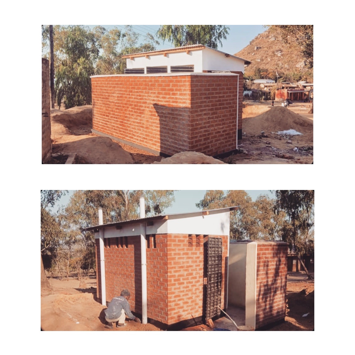 SeedMalawi's tweet photo. Project toilets complete ✅🚽

We have built more safe toilet blocks in Thyolo! https://t.co/KTp9qW6h2I