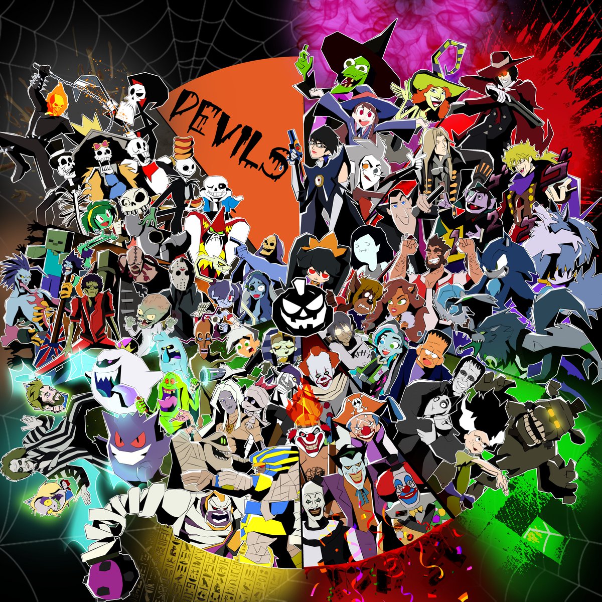 Cause there's magic in my bones.
Give me DEVILS!