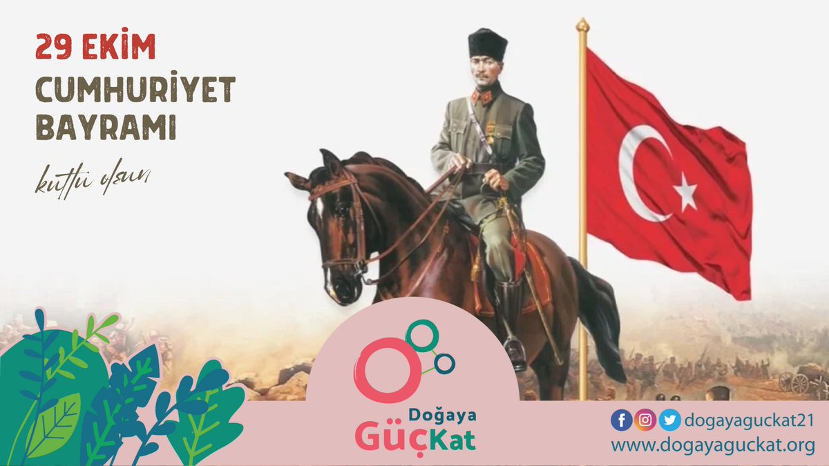 Cumhuriyetin temelleri 101 yıl önce bugün milletin bağımsızlık ve hürriyet mücadelesi ile atıldı.
Gazi Mustafa Kemal Atatürk ve silah arkadaşlarına minnetle, Cumhuriyet Bayramımız kutlu olsun!
Cumhuriyet, daima!