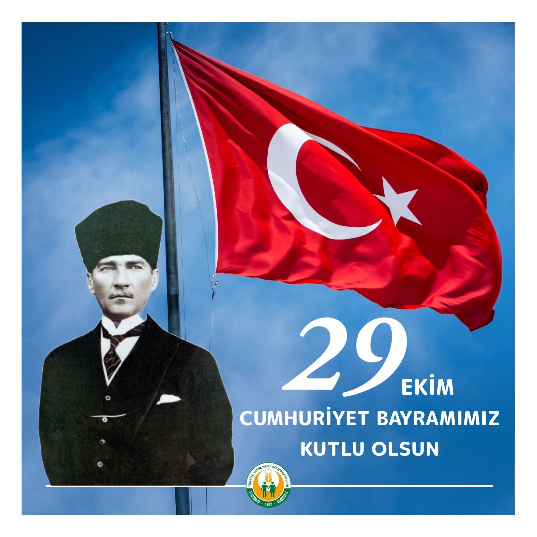 1433akyaka's tweet photo. Cumhuriyetimizin ilanının 101. yıl dönümünde, başta Gazi Mustafa Kemal Atatürk ve silah arkadaşları olmak üzere tüm Milli Mücadele kahramanlarımızı saygı, rahmet ve minnetle anıyoruz.
29 Ekim Cumhuriyet Bayramımız kutlu olsun. https://t.co/P9VRChlenY