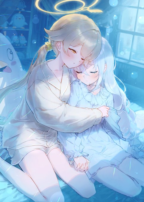 白洲アズサ(ブルアカ) 「あづまさんが誕プレでアズサ描いてくれたから