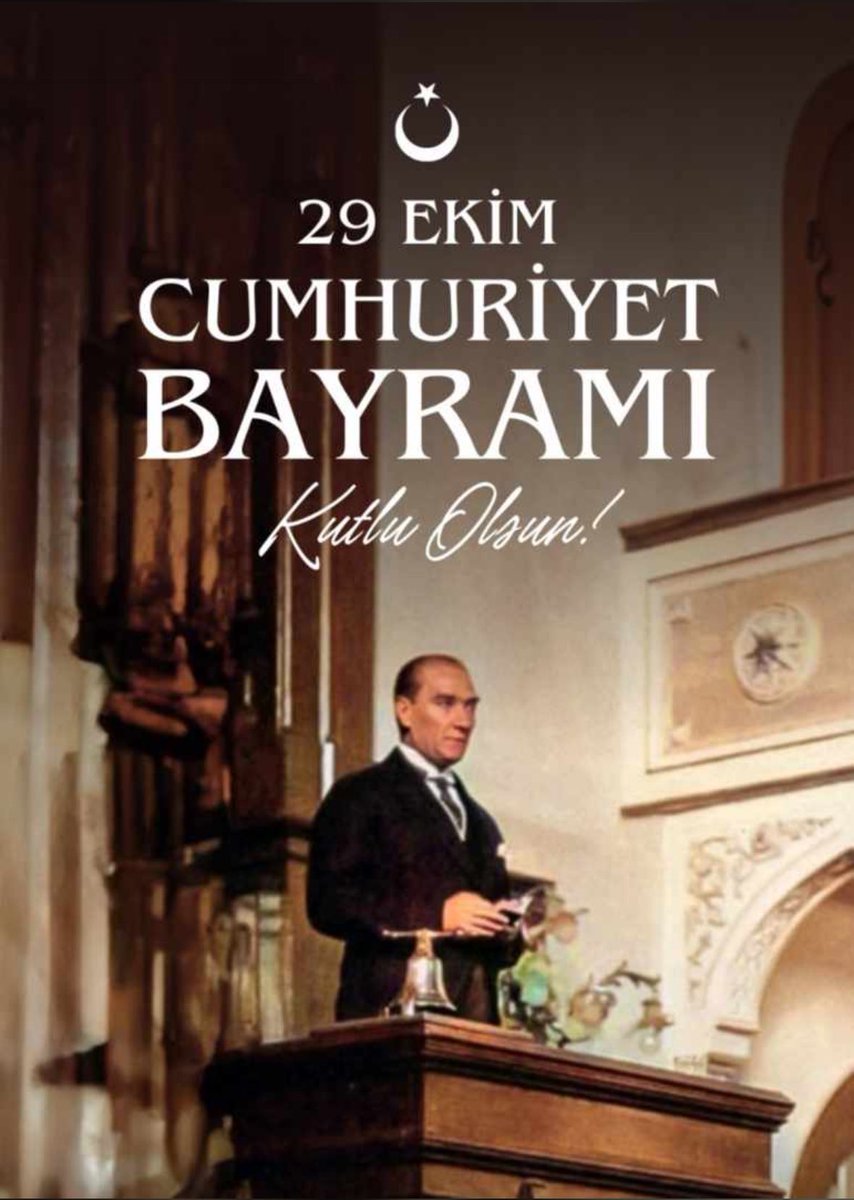 DrKursattopal's tweet photo. Cumhuriyet, tarihin tozlu sayfalarına itilmek istenen bir milletin; kararlılığı, azmi ve yapmış olduğu savaşta kanı ile elde ettiği zaferdir. Bu bir gençlik hareketedir. Hanedanlığın tebaası olmaktan çıkıp , yönetimin sahibi olmaktır. #29EkimCumhiyetBayramı kutlu olsun. https://t.co/WdgS8chbzO