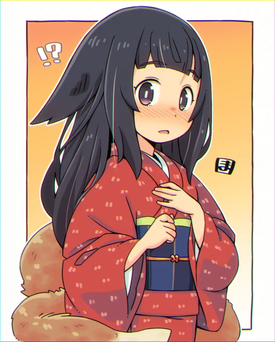 今日は和服の日ですってよ?奥さん 